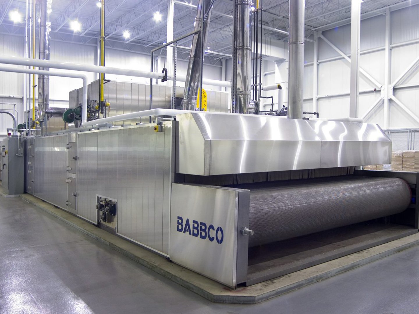 Babbco Radiant-Tube tunnel oven